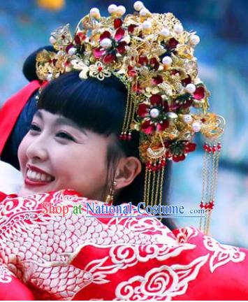 Chinese Traditional Wedding Ceremony Hair Accessories Hair Jewelry