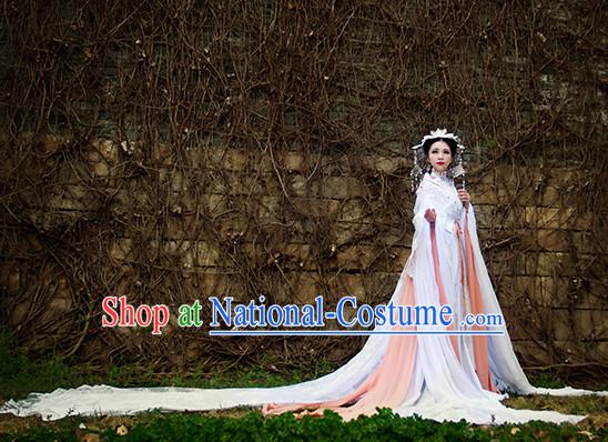 Ancient Chinese Fairy Costumes Complete Set for Women