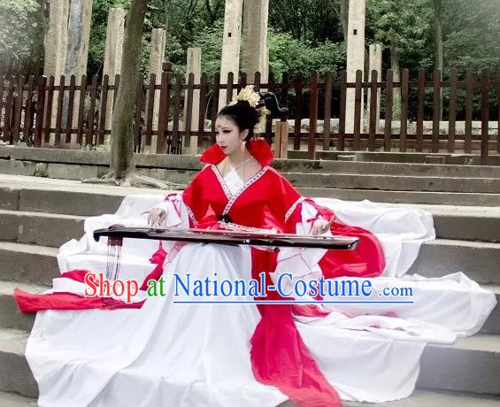 Ancient Chinese Fairy Costumes Complete Set for Women