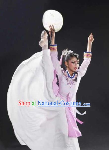 Chinese Traditional Fan Dance Costumes for Women Customized Dance Dresses Dancing Wear Complete Set for Kids