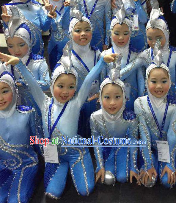 Chinese Traditional Dance Costumes for Women Customized Dance Dresses Dancing Wear Complete Set for Kids