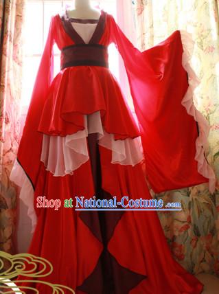 Chinese Themed Clothing Traditional Chinese Fairy Clothes Hanfu National Costumes for Women