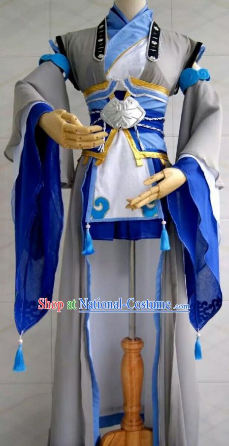 Chinese Themed Clothing Traditional Chinese Fairy Clothes Hanfu National Costumes for Men