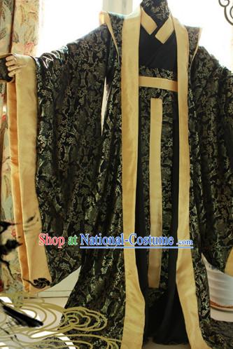 Chinese Themed Clothing Traditional Chinese Prince Clothes Hanfu National Costumes for Men