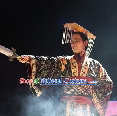 Chinese Themed Clothing Traditional Chinese Prince Clothes Hanfu National Costumes for Men