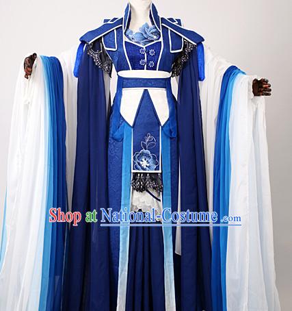 Ancient Chinese Stage Palace Costumes National Costume Halloween Costumes Hanfu Chinese Dresses Chinese Clothing