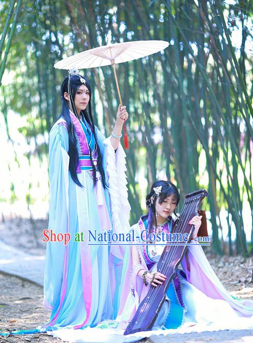 Ancient Chinese Stage Royal Dress National Costume Halloween Costumes Hanfu Chinese Dresses Chinese Clothing