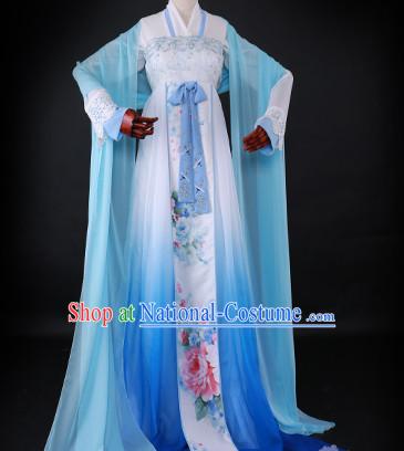 Ancient Chinese Stage Palace Princess Costume National Costume Halloween Costumes Hanfu Chinese Dresses Chinese Clothing