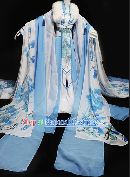 Ancient Chinese Stage Palace Imperial Costume National Costume Halloween Costumes Hanfu Chinese Dresses Chinese Clothing