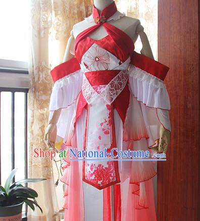 Ancient Chinese Stage Costume National Costume Halloween Costumes Hanfu Chinese Dresses Chinese Clothing