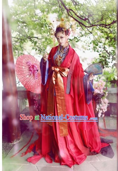 Chinese Ancient Costume Princess Costumes Stage Play Dramas Drama Costume for Men Women