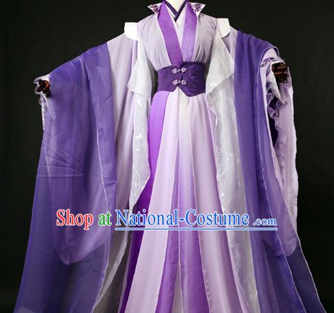 Ancient Chinese Stage Palace Costumes National Costume Halloween Costumes Hanfu Chinese Dresses Chinese Clothing