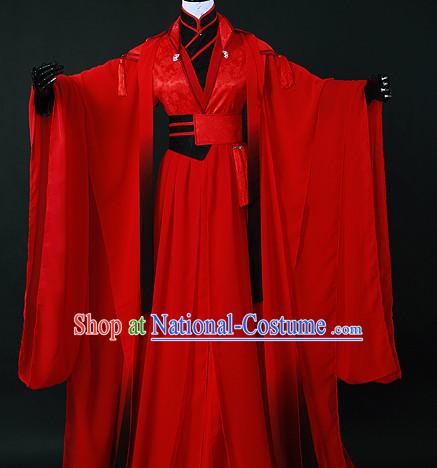 Ancient Chinese Stage Palace Costumes National Costume Halloween Costumes Hanfu Chinese Dresses Chinese Clothing