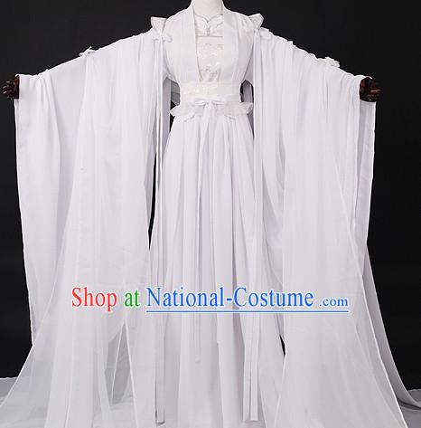 Ancient Chinese Stage Palace Costumes National Costume Halloween Costumes Hanfu Chinese Dresses Chinese Clothing