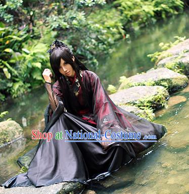 Chinese Ancient Warrior Costume National Costumes Stage Play Dramas Drama Costume for Men