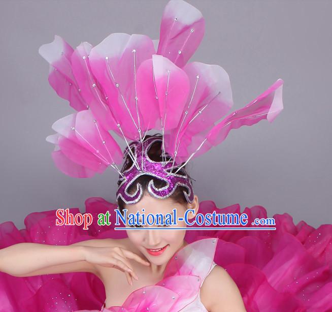 Chinese Dance Hair Accessories Headpiece Headdress Phoenix Crown Hair Decoration Head Hairpin Accessories Comb Wedding Headwear Hair Accessorie Head Dress