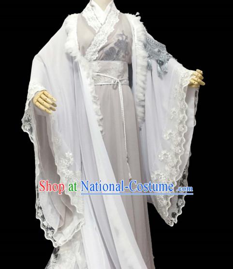 Chinese Traditional Princess Hanfu Dress Ancient Chinese Lady Costumes Complete Set for Women Girls