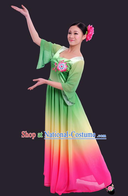 Happy Festival Chinese Minority Dress Han Uniform Traditional Stage National Costume Sale