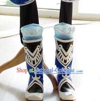 Top Chinese Cosplay Suphero Supheroine Long Boot Boots