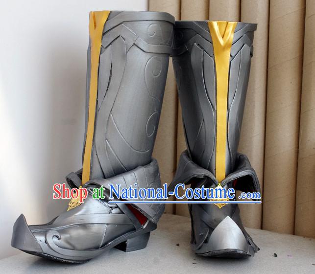 Top Chinese Cosplay Suphero Supheroine Long Boot Boots