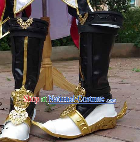 Top Chinese Cosplay Suphero Supheroine Long Boot Boots