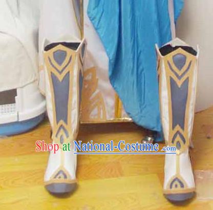 Top Chinese Cosplay Suphero Supheroine Long Boot Boots