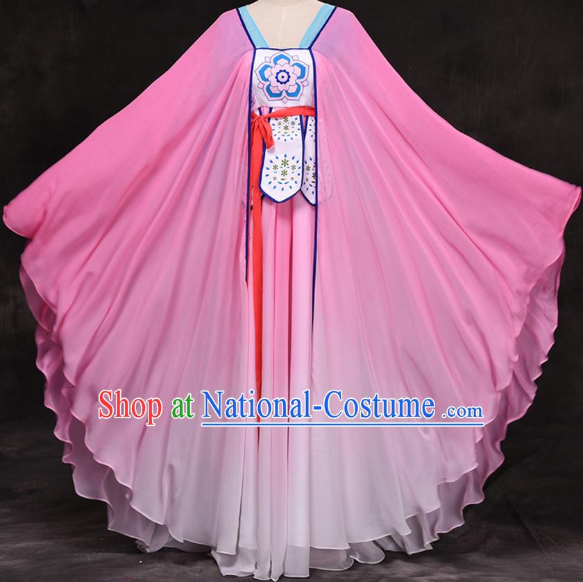 Traditional Chinese Stage Dancing Costume Chinese Classical Dance Costumes Complete Set for Women