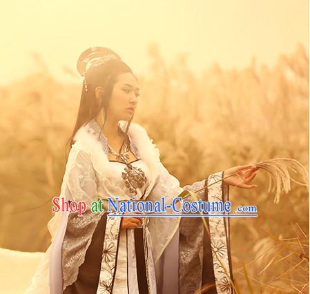 Purple Ancient China Princess Garment Traditional Imperial Queen Costumes High Quality Chinese Empress National Costumes and Accessories Complete Set for Women