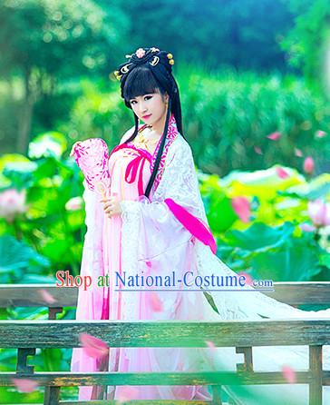 Ancient China Princess Garment Traditional Imperial Queen Costumes High Quality Chinese Empress National Costumes and Accessories Complete Set for Women