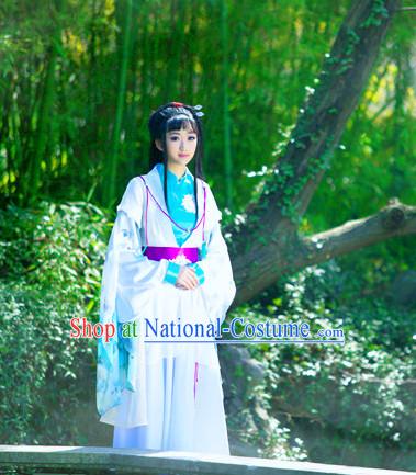 Ancient China Swordswoman Costume Traditional Costumes High Quality Chinese National Costumes Complete Set for Women