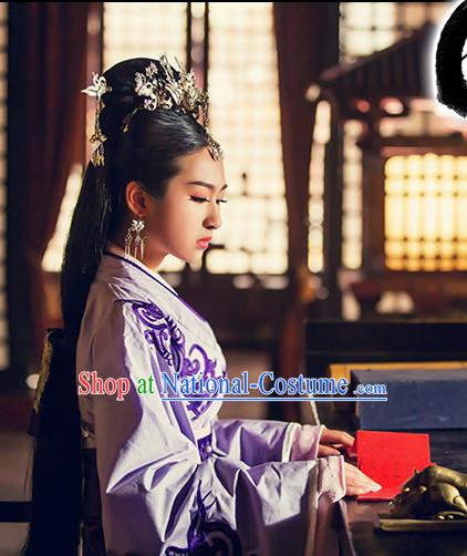 Ancient China Princess Garment Traditional Costumes High Quality Chinese National Costumes and Accessories Complete Set for Women