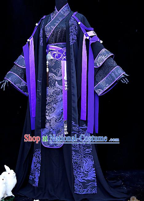 Ancient Chinese Princess Court Dresses Hanzhuang Han Fu Han Clothing Traditional Chinese Dress Hanfu National Costumes and Hair Jewelry Complete Set for Women or Girls