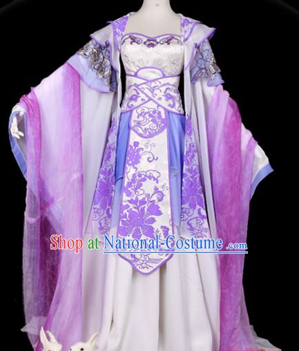 Ancient Chinese Princess Empress Queen Dresses Hanzhuang Han Fu Han Clothing Traditional Chinese Dress Hanfu National Costume Complete Set for Women or Girls