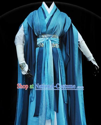 Ancient Chinese Prince Dresses Hanzhuang Royal Han Fu Imperial Han Clothing Traditional Chinese Dress Hanfu National Costume Complete Set for Men or Boys