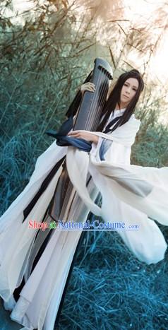 Ancient Chinese Dresses Hanzhuang Han Fu Han Clothing Traditional Chinese Dress Hanfu National Costume Complete Set for Men or Boys