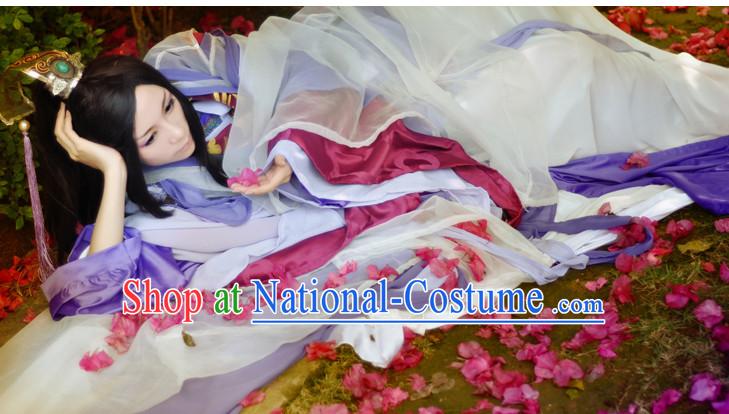 Ancient Chinese Dresses Hanzhuang Han Fu Han Clothing Traditional Chinese Dress Hanfu National Costume Complete Set for Men or Boys