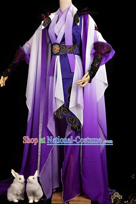 Ancient Chinese Dresses Hanzhuang Han Fu Han Clothing Traditional Chinese Dress Hanfu National Costume Complete Set for Men or Boys