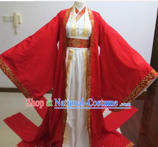 Ancient Chinese Bridegroom Wedding Dress National Costumes Complete Set for Men