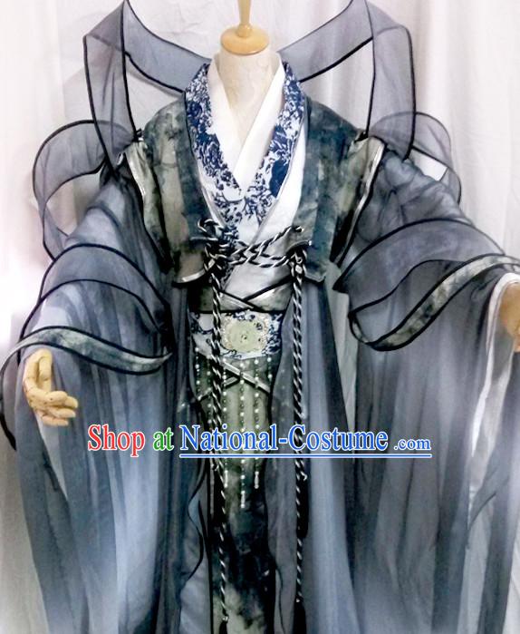 Ancient Chinese TV Drama Film Nobleman Clothing Rich Family Memeber Dress National Costumes Complete Set for Men