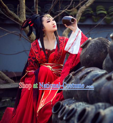 Ancient China Princess Clothes Traditional Costumes High Quality Chinese National Costume Complete Set for Women