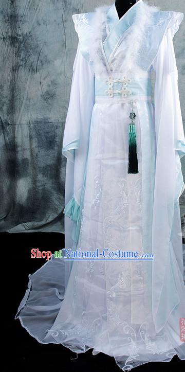 Chinese Classical Prince Royal Hanfu Han Fu Clothes Complete Set for Men