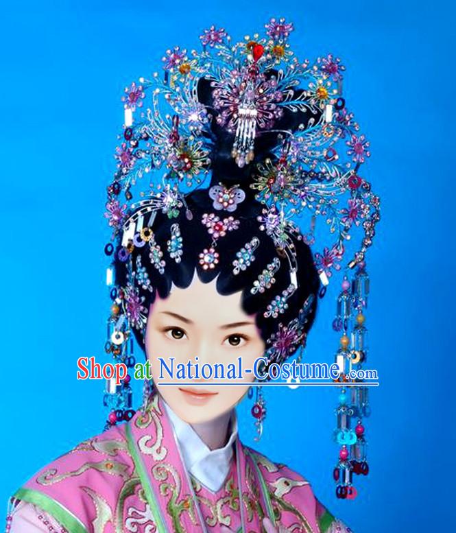 Chinese Princess Phoenix Hair Headwear Crowns Hats Headpiece Hair Accessories Jewelry