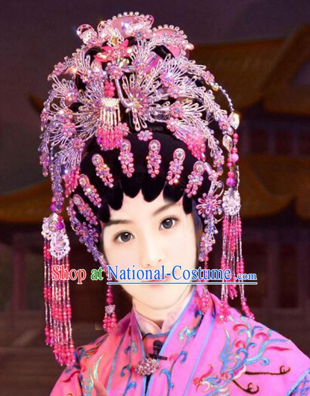 Chinese Princess Phoenix Hair Headwear Crowns Hats Headpiece Hair Accessories Jewelry