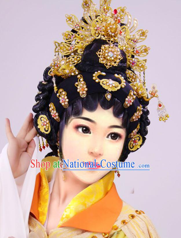 Chinese Princess Phoenix Hair Headwear Crowns Hats Headpiece Hair Accessories Jewelry