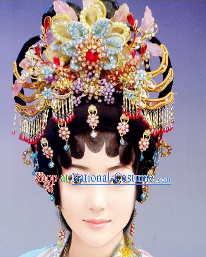 Chinese Princess Phoenix Hair Headwear Crowns Hats Headpiece Hair Accessories Jewelry