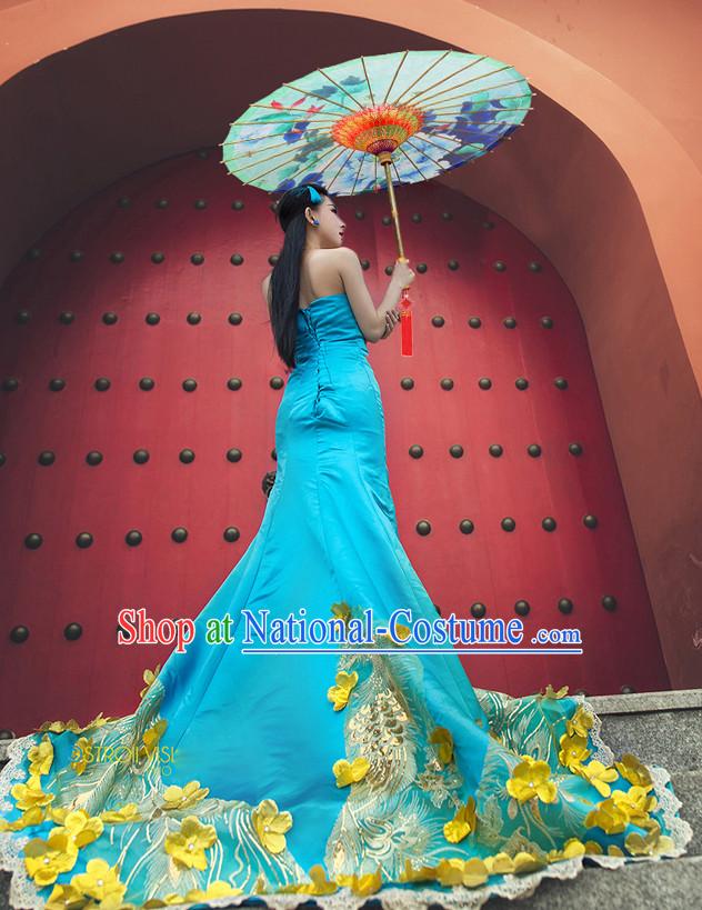 Asian Dance Umbrella China Handmade Classical Umbrellas Stage Performance Umbrella Dance Props