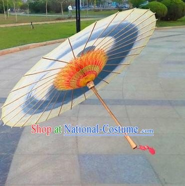 Asian Dance Umbrella Chinese Handmade Umbrellas Stage Performance Umbrella Dance Props