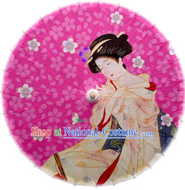 Asian Dance Umbrella China Handmade Classical Geisha Umbrellas Stage Performance Umbrella Dance Props