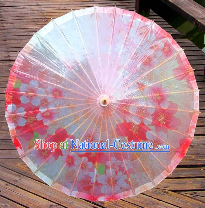 Asian Dance Umbrella Chinese Handmade Umbrellas Stage Performance Umbrella Dance Props