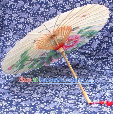 Asian Dance Umbrella China Handmade Classic Umbrellas Stage Performance Umbrella Dance Props